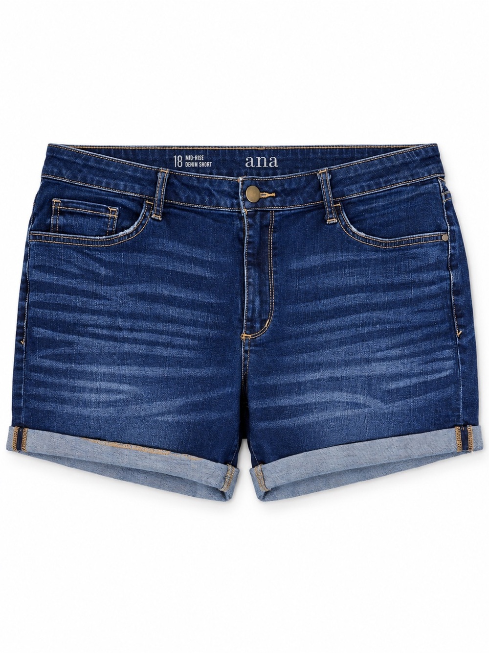 a.n.a Mid-Rise Denim Shorts – Women’s Size 18